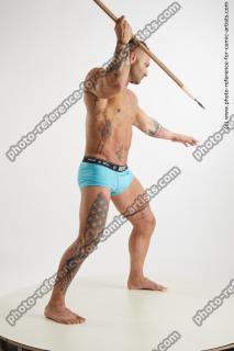 06 Garrott Man Fighting With Spear